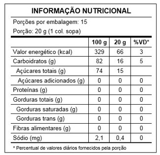 Tabela Nutricional - Mel Campo Bisnaga 300g Empório do Mel.jpeg